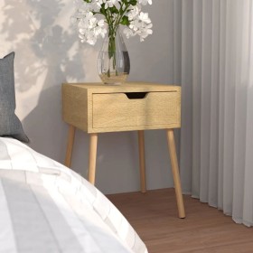 Sonoma oak engineered wood bedside table 40x40x56 cm by vidaXL, Nightstands - Ref: Foro24-326801, Price: 66,82 €, Discount: %