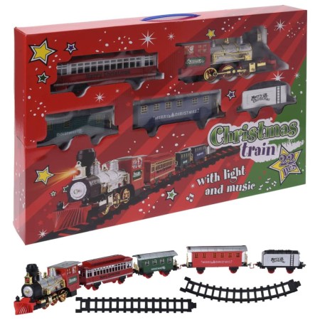 Ambiance Christmas Train Set 22 Pieces by , Toy trains and train sets - Ref: Foro24-439730, Price: 41,90 €, Discount: %