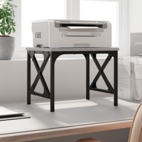 Sonoma gray engineered wood printer stand 40x30x31 cm by , Printer supports - Ref: Foro24-833988, Price: 26,54 €, Discount: %