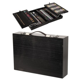 Artist 174 Piece Paint Set in Wooden Box by , Drawing and painting kits - Ref: Foro24-441886, Price: 57,99 €, Discount: %