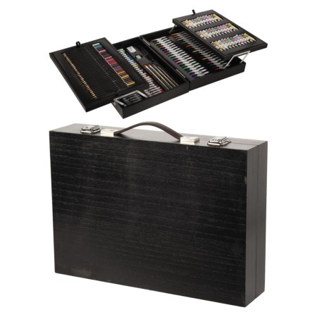 Artist 174 Piece Paint Set in Wooden Box by , Drawing and painting kits - Ref: Foro24-441886, Price: 57,20 €, Discount: %