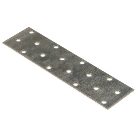 Perforated plates 60 pcs galvanized steel 2 mm 160x40 mm by , Hardware items - Ref: Foro24-155534, Price: 21,85 €, Discount: %