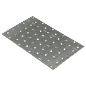 Perforated plates 20 pcs galvanized steel 2 mm 200x120 mm by , Hardware items - Ref: Foro24-155548, Price: 25,99 €, Discount: %