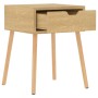 Sonoma oak engineered wood bedside table 40x40x56 cm by vidaXL, Nightstands - Ref: Foro24-326801, Price: 66,82 €, Discount: %