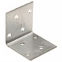 Angular square 100 units galvanized steel 2 mm 40x40x40 mm by , Hardware items - Ref: Foro24-155553, Price: 39,52 €, Discount: %