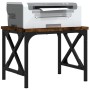 Printer stand made of smoked oak wood, 40x30x31cm. by , Printer supports - Ref: Foro24-833987, Price: 25,52 €, Discount: %