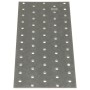 Placas perforadas 20 uds acero galvanizado 2 mm 240x100 mm de , Artículos de ferretería - Ref: Foro24-155545, Precio: 31,35 €...