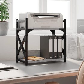 Printer stand 2 levels gray Sonoma 40x20x40 cm by , Printer supports - Ref: Foro24-833993, Price: 29,73 €, Discount: %