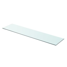 Panel de estante vidrio claro 90x20 cm de vidaXL, Estantes y estanterías - Ref: Foro24-243839, Precio: 21,26 €, Descuento: %