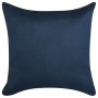 Fundas de cojín 4 uds 80x80cm Poliéster gamuza azul marino de vidaXL, Cojines - Ref: Foro24-131939, Precio: 22,97 €, Descuent...