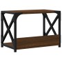 Soporte de impresora 2 niveles marrón roble 44x26x31,5 cm de , Soportes para impresoras - Ref: Foro24-833984, Precio: 32,82 €...