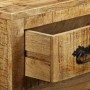 Kommode mit 3 Schubladen aus rauem Mangoholz von vidaXL, Sideboards - Ref: Foro24-243989, Preis: 267,97 €, Rabatt: %