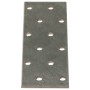 Perforated plates 60 pcs galvanized steel 2 mm 120x40 mm by , Hardware items - Ref: Foro24-155533, Price: 16,60 €, Discount: %