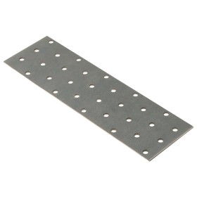 Placas perforadas 40 uds acero galvanizado 2 mm 200x60 mm de , Artículos de ferretería - Ref: Foro24-155538, Precio: 25,22 €,...