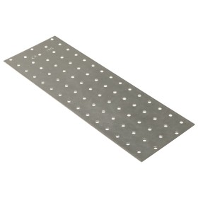 Perforated plates 20 pcs galvanized steel 2 mm 300x100 mm by , Hardware items - Ref: Foro24-155546, Price: 29,99 €, Discount: %