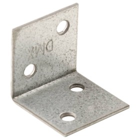 Angle square 150 pcs galvanized steel 2 mm 30x25x30 mm by , Hardware items - Ref: Foro24-155552, Price: 26,99 €, Discount: %