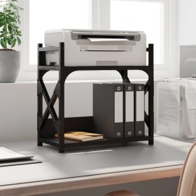 Printer stand 2 levels black 40x20x40 cm by , Printer supports - Ref: Foro24-833990, Price: 27,96 €, Discount: %