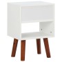 Bedside tables 2 pcs made of solid acacia wood 40x30x57 cm by vidaXL, Nightstands - Ref: Foro24-245740, Price: 85,52 €, Disco...