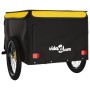 Remolque para bicicleta hierro negro y amarillo 45 kg de , Remolques para bicicletas - Ref: Foro24-94092, Precio: 79,03 €, De...