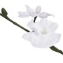 Planta artificial orquídea con macetero 30 cm blanca de , Flora artificial - Ref: Foro24-244420, Precio: 13,90 €, Descuento: %