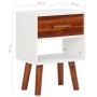 Mesitas de noche 2 uds de madera maciza acacia 40x30x57 cm de vidaXL, Mesitas de noche - Ref: Foro24-245740, Precio: 85,52 €,...