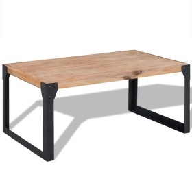 Mesa de centro de madera maciza reciclada 100x60x45 cm de vidaXL, Mesas de centro - Ref: Foro24-243914, Precio: 121,65 €, Des...