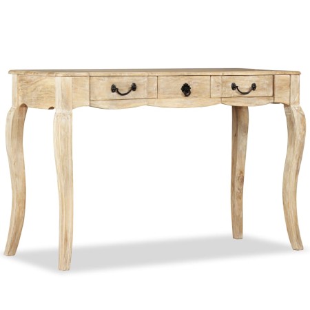 Mesa consola de madera maciza de mango 120x50x80 cm de vidaXL, Mesas auxiliares - Ref: Foro24-243987, Precio: 333,88 €, Descu...