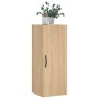 Sonoma oak engineered wood wall cabinet 34.5x34x90 cm by , Sideboards - Ref: Foro24-834997, Price: 46,99 €, Discount: %