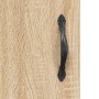 Sonoma oak engineered wood wall cabinet 34.5x34x90 cm by , Sideboards - Ref: Foro24-834997, Price: 46,99 €, Discount: %