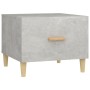 Mesa de centro madera contrachapada gris hormigón 50x50x40cm de , Mesas de centro - Ref: Foro24-812716, Precio: 38,62 €, Desc...