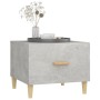 Mesa de centro madera contrachapada gris hormigón 50x50x40cm de , Mesas de centro - Ref: Foro24-812716, Precio: 38,62 €, Desc...