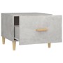 Plywood gray concrete coffee table 50x50x40cm by , Coffee table - Ref: Foro24-812716, Price: 38,99 €, Discount: %