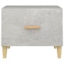 Mesa de centro madera contrachapada gris hormigón 50x50x40cm de , Mesas de centro - Ref: Foro24-812716, Precio: 38,62 €, Desc...