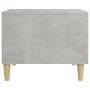 Mesa de centro madera contrachapada gris hormigón 50x50x40cm de , Mesas de centro - Ref: Foro24-812716, Precio: 38,62 €, Desc...