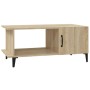 Sonoma oak plywood coffee table 90x50x40 cm by , Coffee table - Ref: Foro24-812756, Price: 50,38 €, Discount: %