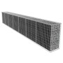 Gabion wall with galvanized steel cover 600x50x100 cm by , fence panels - Ref: Foro24-142530, Price: 269,99 €, Discount: %