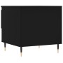 Mesa de centro madera de ingeniería negro 50x46x50 cm de , Mesas de centro - Ref: Foro24-830894, Precio: 36,08 €, Descuento: %