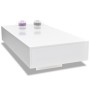 Glossy White Fiberglass Rectangular Coffee Table by vidaXL, Coffee table - Ref: Foro24-244021, Price: 138,65 €, Discount: %