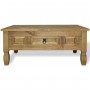 Corona Range coffee table Mexican pine 100x55x45 cm by vidaXL, Coffee table - Ref: Foro24-243736, Price: 99,53 €, Discount: %