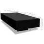 Mesa de centro de MDF negra con brillo de vidaXL, Mesas de centro - Ref: Foro24-244023, Precio: 125,79 €, Descuento: %