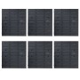 Storage box kit 96 pieces blue black wall panels by , Tool cabinets - Ref: Foro24-150816, Price: 94,51 €, Discount: %