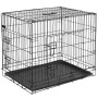 @Pet Transportín para perros metal negro 63x44x50,5 cm 15001 de @Pet, Transportines y cajas para mascotas - Ref: Foro24-41371...