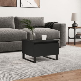 Black engineered wood coffee table 50x46x35 cm by , Coffee table - Ref: Foro24-830878, Price: 42,77 €, Discount: %