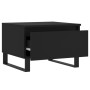 Mesa de centro madera de ingeniería negro 50x46x35 cm de , Mesas de centro - Ref: Foro24-830878, Precio: 42,25 €, Descuento: %