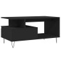 Black plywood coffee table 90x49x45 cm by , Coffee table - Ref: Foro24-831021, Price: 65,53 €, Discount: %