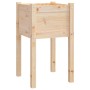 Jardinera de madera maciza de pino 40x40x70 cm de , Maceteros y jardineras - Ref: Foro24-810789, Precio: 27,99 €, Descuento: %