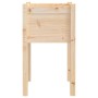 Jardinera de madera maciza de pino 40x40x70 cm de , Maceteros y jardineras - Ref: Foro24-810789, Precio: 27,99 €, Descuento: %