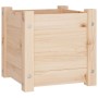 Solid pine wood planter 31x31x31 cm by , Pots and planters - Ref: Foro24-810522, Price: 30,46 €, Discount: %