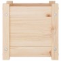 Solid pine wood planter 31x31x31 cm by , Pots and planters - Ref: Foro24-810522, Price: 30,46 €, Discount: %