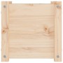 Solid pine wood planter 31x31x31 cm by , Pots and planters - Ref: Foro24-810522, Price: 30,46 €, Discount: %